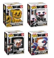 Bitty Funko POP! Five Nights at Freddy's : Golden Freddy, Marionette, LOLBIT, Sun & Moon