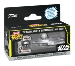 Mandalorian in N1 Starfighter - Star Wars Funko Bitty POP 2,5 cm