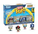 Funko Bitty POP! Sonic 4 pack : Shadow with Emerald, Red, Neo Metal Sonic, Silver 2,5 cm
