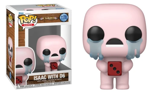 USZKODZONE OPAKOWANIE Isaac with D6 1178  Binding of Isaac Funko POP! Vinyl