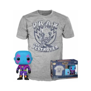 Drax (Blacklight) + Koszulka XL - Marvel Funko POP & Tee