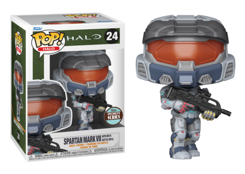 Spartan Mark VII with BR75 Battle Rifle 24 Halo Funko POP! 