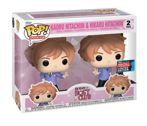 Kaoru Hitachiin & Hikaru Hitachiin 2-Pack (NYCC 2022) Ouran High School Funko POP! 