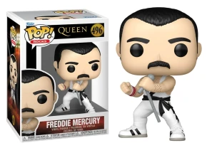 Freddie Mercury (White Singlet) 496 Queen Rocks Funko POP! 