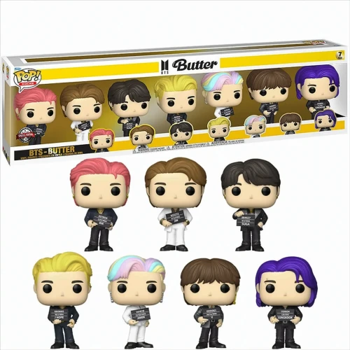 Funko Pop! Rocks: BTS - Butter 7-Pack 