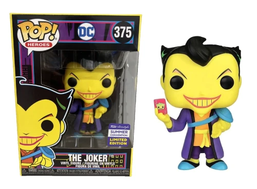 The Joker (Blacklight) 375 SDCC Asia DC Funko POP! 