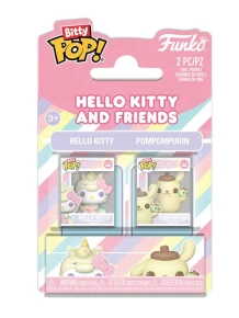 Zestaw figurek Funko Bitty Pop! Sanrio – Hello Kitty i Pompompurin