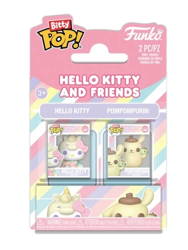 Zestaw figurek Funko Bitty Pop! Sanrio – Hello Kitty i Pompompurin