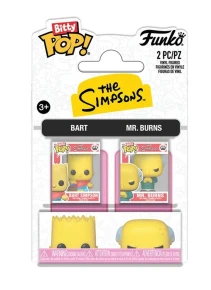 Zestaw figurek Funko Bitty Pop! The Simpsons – Bart Simpson i Mr. Burns