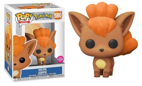 Vulpix 580 Flocked Pokemon Funko POP! Vinyl