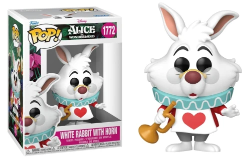 White Rabbit with Horn 1772 Alice in Wonderland Funko POP! Vinyl