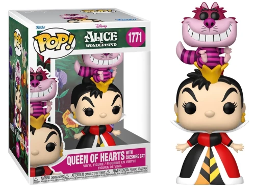 Queen of Hearts with Ceshire Cat 1771 Alice in Wonderland Funko POP! Vinyl