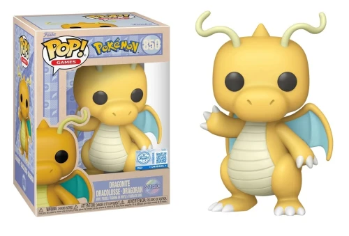 Dragonite 850 Pokemon Games Soft Color Funko POP! Vinyl