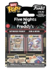 Withered Freddy and Sun&Moon - Five Night at Freddy's - Funko Bitty Pop! 2-pack:  Vinyl Figures 2,5 cm 