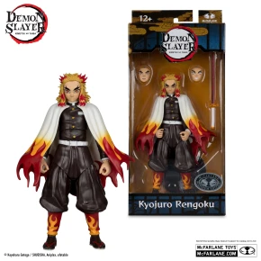 Kyojuro Rengoku 18 cm - Demon Slayer Action Figure McFarlane Toys Platinum Edition