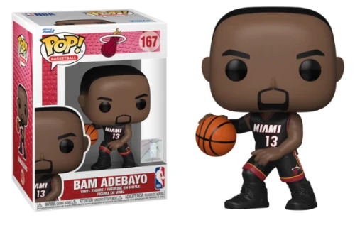 Bam Adebayo 167 (Uszkodzone opakowanie) Miami Heat Basketball Funko POP! Vinyl 