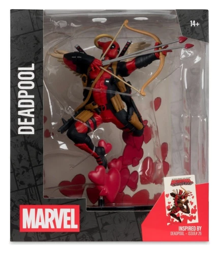 Figurka PVC Statue 1/10: Marvel Collection - Deadpool (Issue #26 Cupig / Valentine) - McFarlane Toys