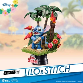 Diorama Lilo & Stitch: Stitch with Ukulele (D-Stage Series DS-004) - Beast Kingdom