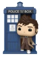 TARDIS with Tenth Doctor 318 Rides Doctor Who Funko POP!
