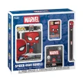 Zestaw kolekcjonerski Funko Pop! Marvel: Spider-Man Bundle (Figurka #593 + Pocket Pop! + Mystery Minis + Długopis)
