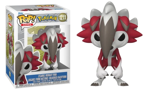 Lycanroc (Midnight Form) 1211 Pokemon Games Funko POP! Vinyl 