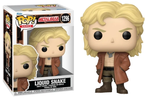  Liquid Snake 1296 Metal Gear Solid Funko POP! Vinyl  