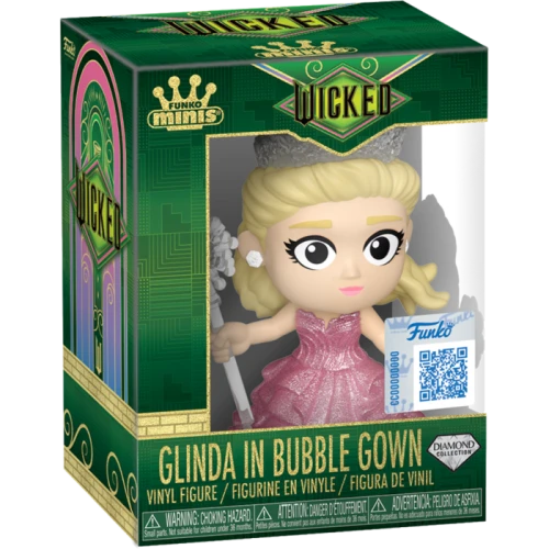 Glinda in Bubble Gown Diamond Wicked Minis Funko
