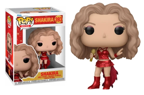 Shakira 393 Metallic  Rocks Funko POP! 
