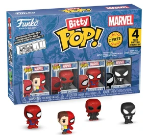 Bitty Funko POP! Marvel Peter Parker Superior Spider-Man Spider-Man Symbiote Suit