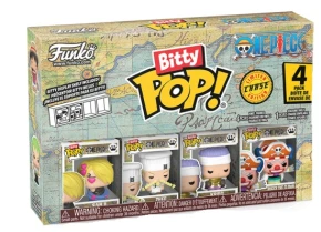 Funko Bitty POP! 4-Pack: One Piece (Sanji, Zeff, Krieg, Buggy)