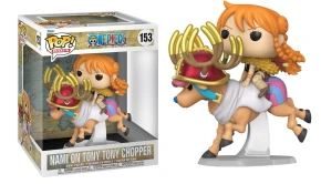 Nami on Tony Tony Chopper 153 One Piece Funko POP! Vinyl