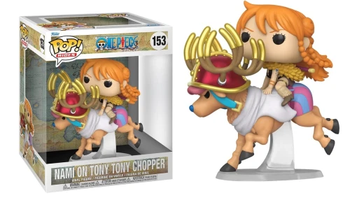 Nami on Tony Tony Chopper 153 One Piece Funko POP! Vinyl