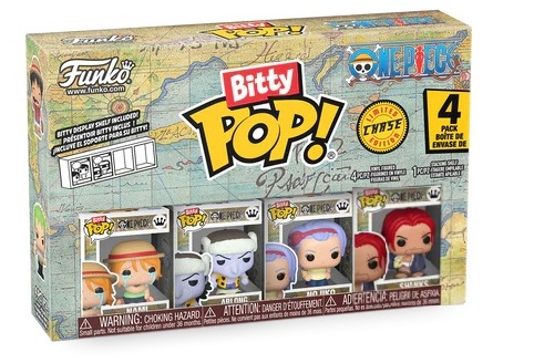 Funko Bitty POP! 4-Pack: One Piece (Nami, Arlong, Nojiko, Shanks)