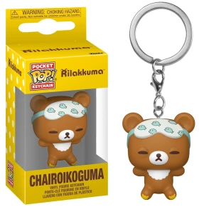 Brelok Funko Pocket POP! Keychain: Rilakkuma – Chairoikoguma