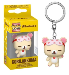 Brelok Funko Pocket POP! Keychain: Rilakkuma – Korilakkuma 