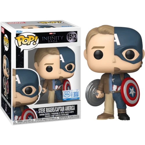 Steve Rogers/Captain America 1512 Infinity Saga Marvel POP! Vinyl 