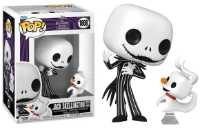 Jack Skellington with Zero 1805 Disney Funko POP! Vinyl 