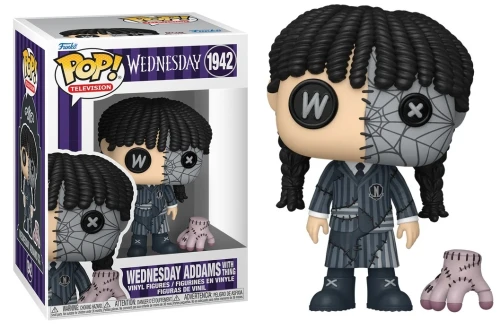 Wednesday with the Thing 1942 Wednesday Funko POP! Vinyl