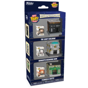 Bitty Pop! Towns: Harry Potter - Diagon Alley 3-Pack Zestaw Figurek