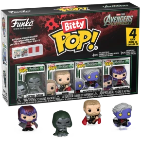 Bitty POP! Marvel Avengers Doomsday Doctor Doom Thor Nightcrawler  Magneto