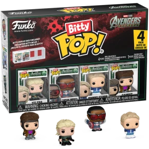 Bitty POP! Marvel Avengers Doomsday Yelena Captain America Johnny Storm Gambit