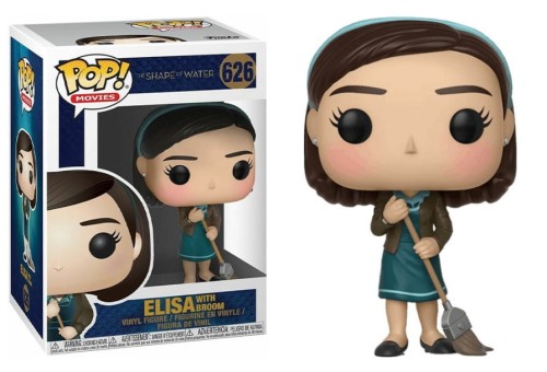 Elisa with broom 626 The Shape of Water Funko POP! Vinyl  
