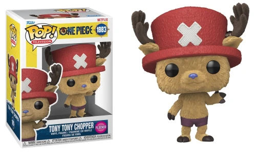 Tony Tony Chopper Flocked 1883 (Uszkodzone opakowanie) Live Action One Piece Funko POP! Vinyl