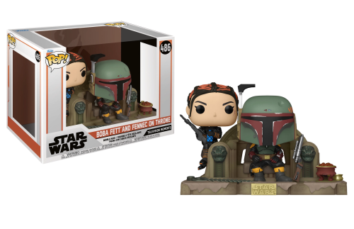 Boba Fett and Fennec on Throne 486 Star Wars Funko POP! Vinyl