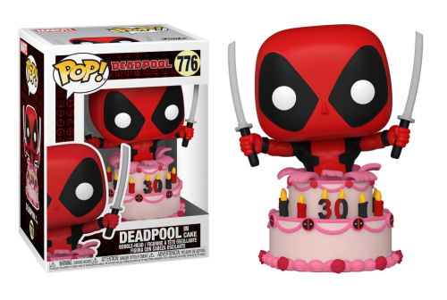 Deadpool in cake 776 Marvel Deadpool Funko POP! Vinyl