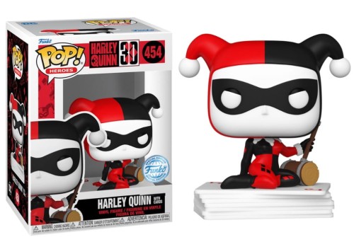 Harley Quinn with cards 454 DC  Funko POP! Vinyl  