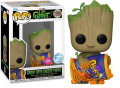 Groot with cheese puffs 1196 I am Groot Marvel Funko POP! Vinyl
