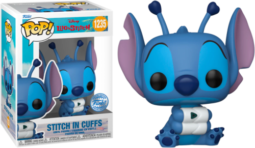Stitch in cuffs 1235 Disney Lilo & Stitch Funko POP! Vinyl 