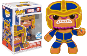 Gingerbread Thanos 951 excl. Marvel Avengers POP! Vinyl