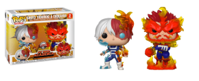 Shoto Todoroki & Endeavor 2 pack My Hero Academia Funko POP! Vinyl 